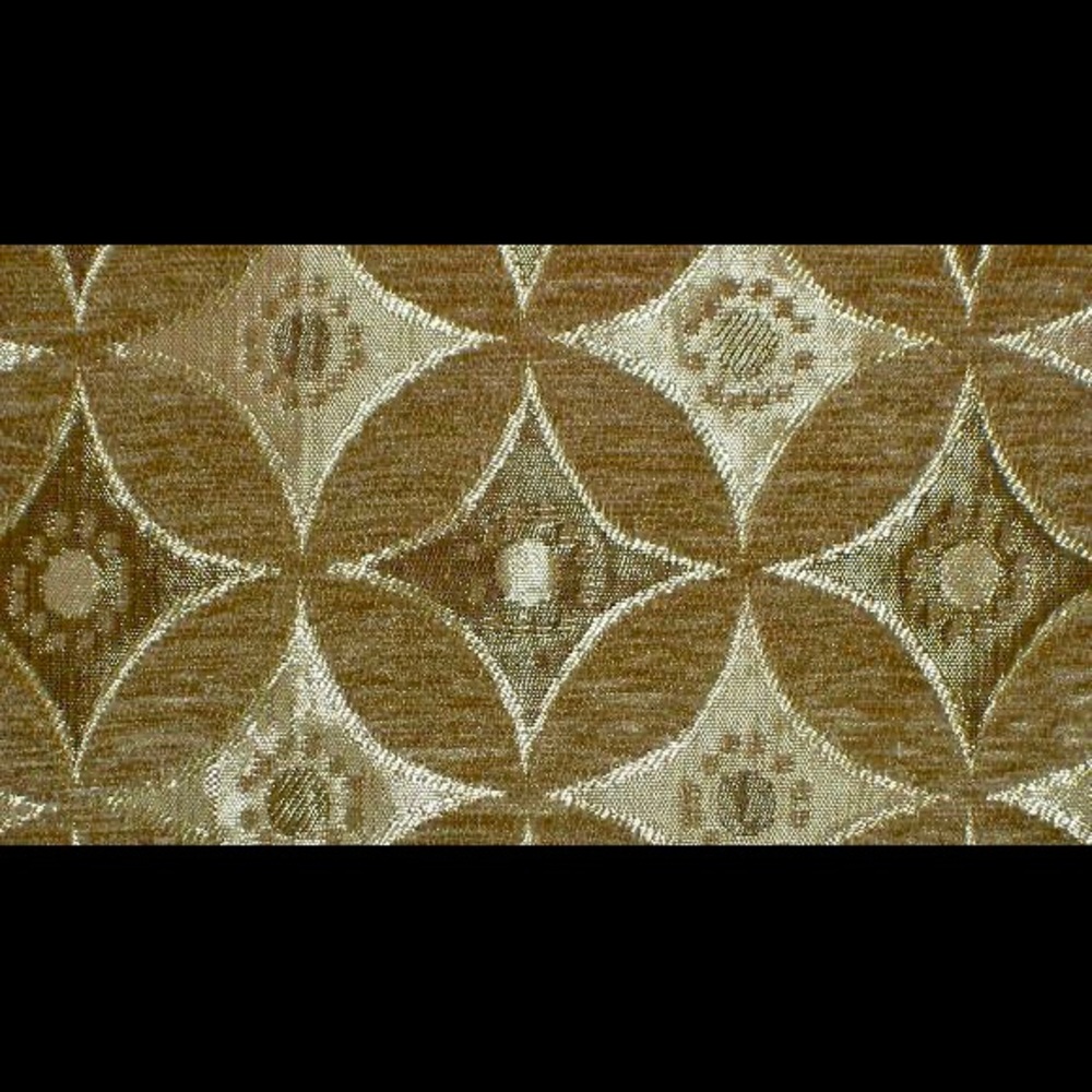 Modern Lights Color Taupe Chenille Geometric - Picture 4 of 4
